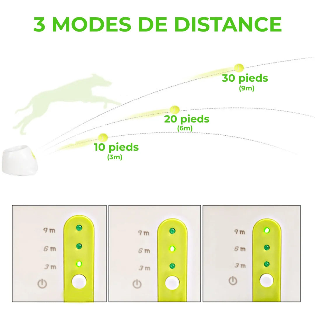 Lanceur automatique de balles pour chien - Horodya™