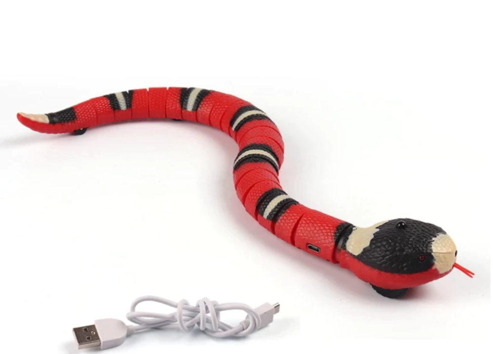 Jouet serpent intelligent pour chat