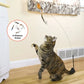 Jouet oiseau interactif pour chat